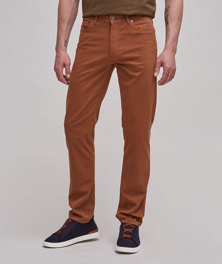 City Garment Dyed Stretch-Cotton Jeans image 1