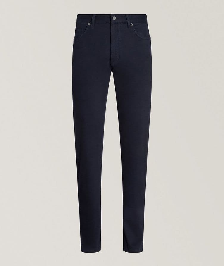 City Stretch-Cotton Five-Pocket Jeans image 0