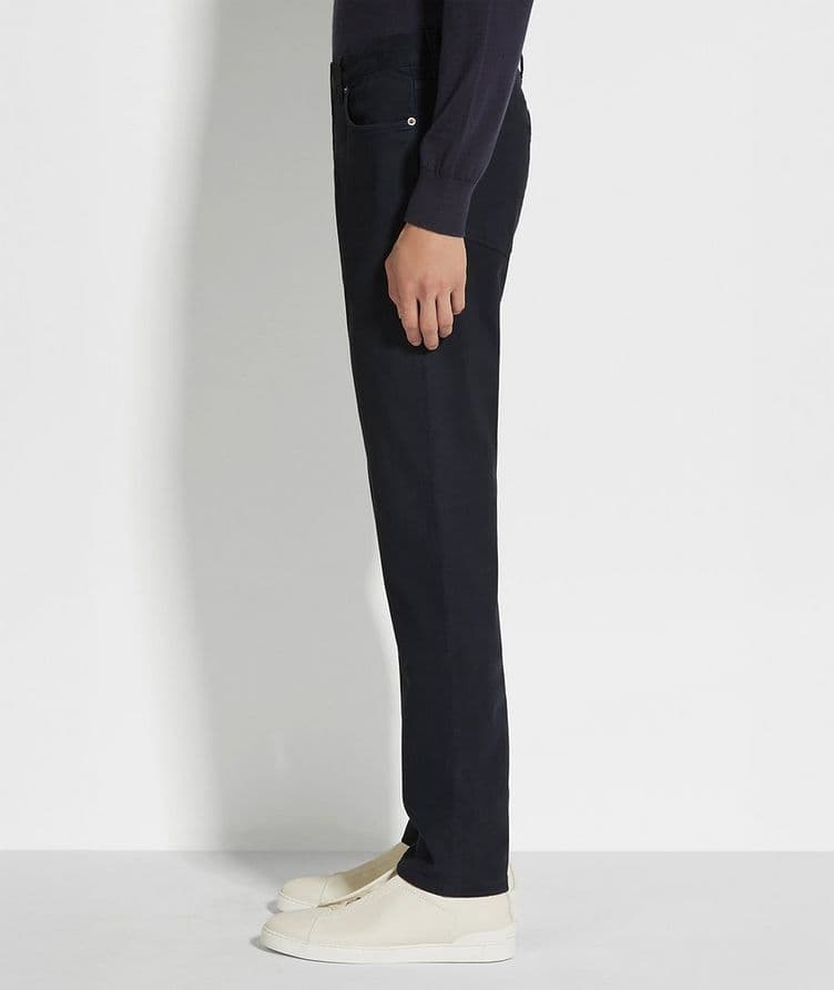 City Stretch-Cotton Five-Pocket Jeans image 2