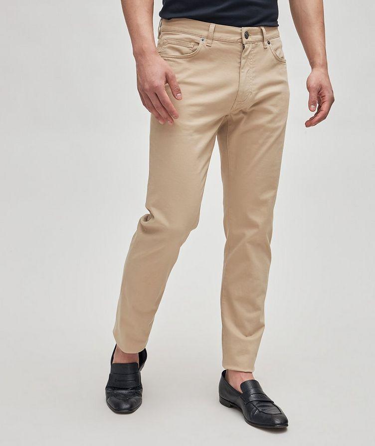 City Stretch-Cotton Five-Pocket Jeans image 1