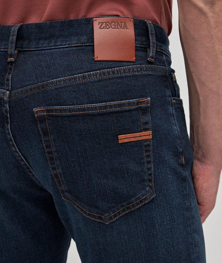 City Stretch-Cotton Five-Pocket Jeans image 3