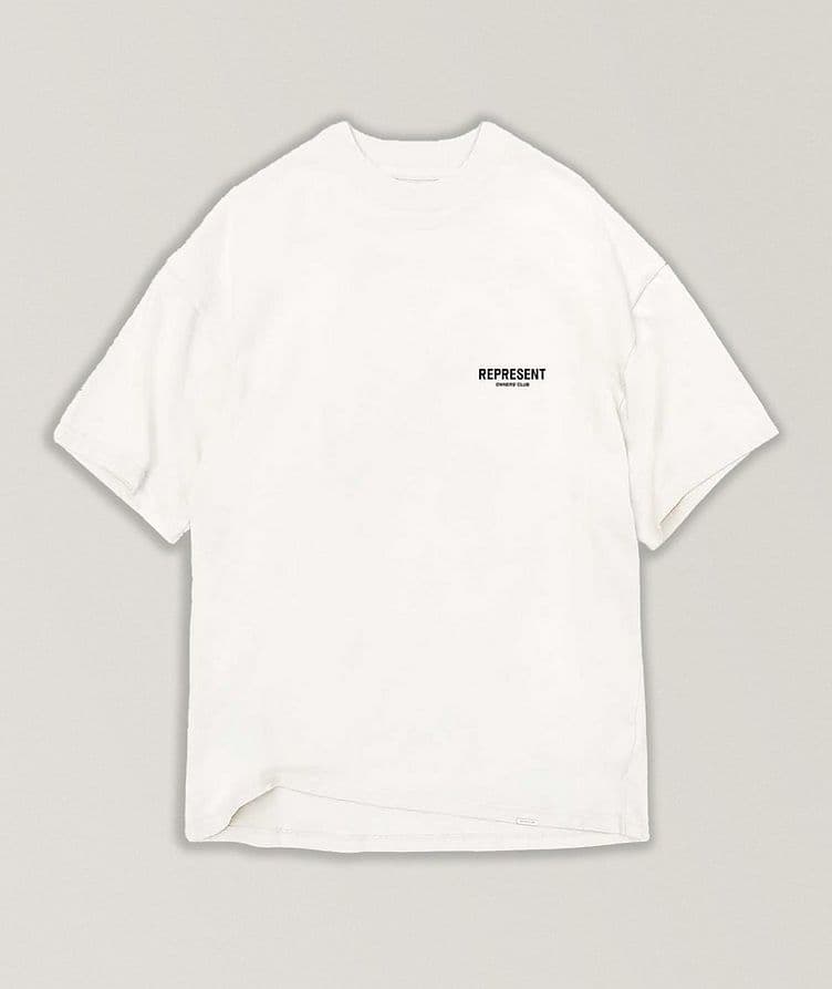 Cotton Logo Print T-Shirt image 1