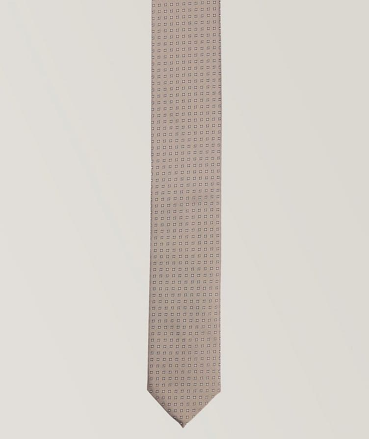 Jacquard Silk-Blend Tie image 0