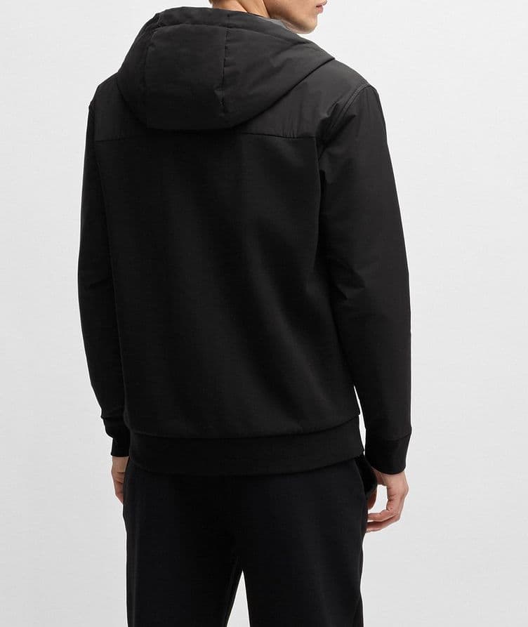 Seeger Cotton-Blend Hooded Sweater  image 2