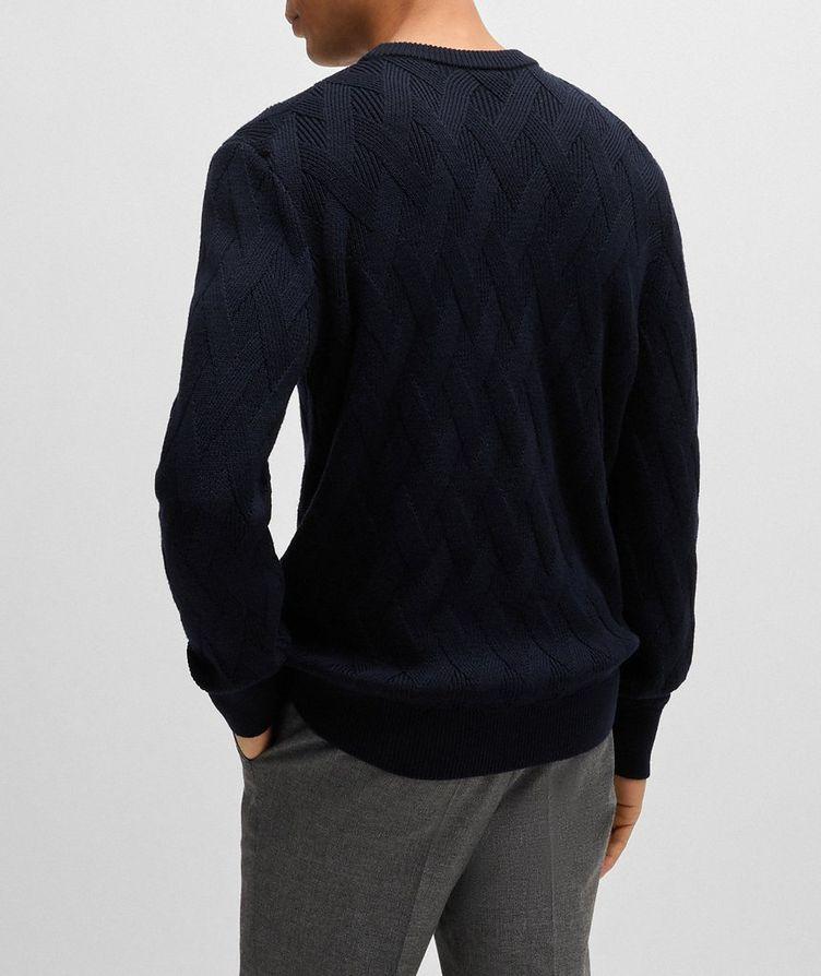 Jacquard Virgin Wool Sweater image 2