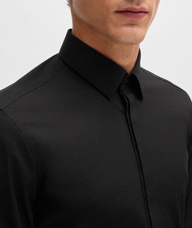 Hank Stretch-Cotton Poplin Shirt image 3