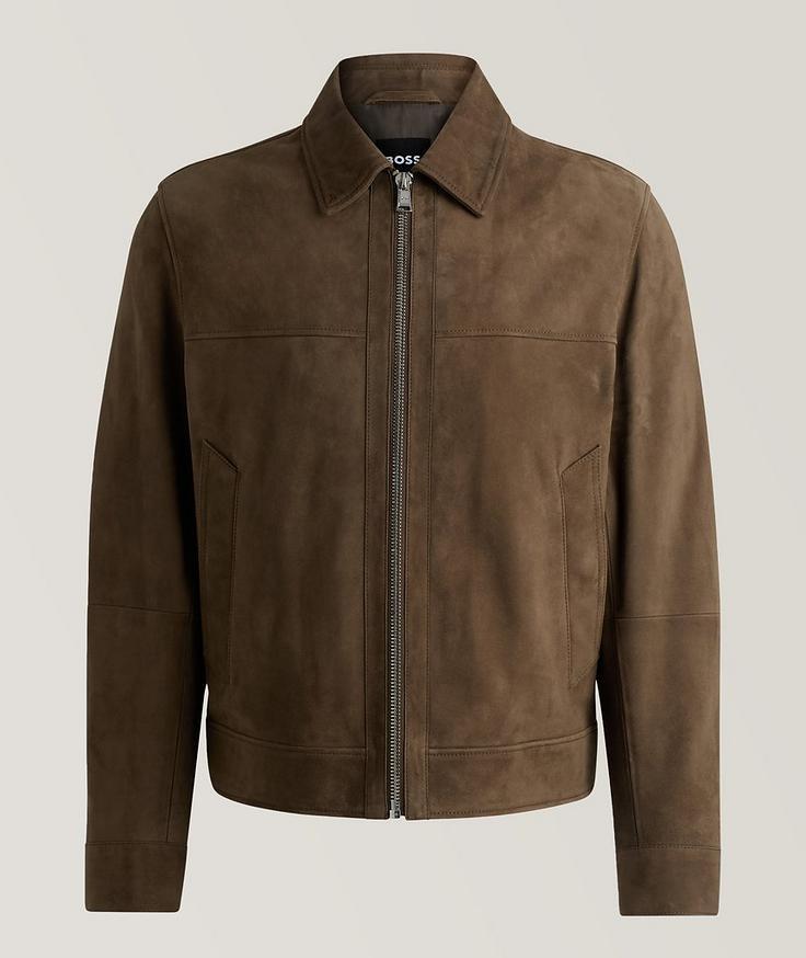 BOSS Malbano Goat Leather Jacket