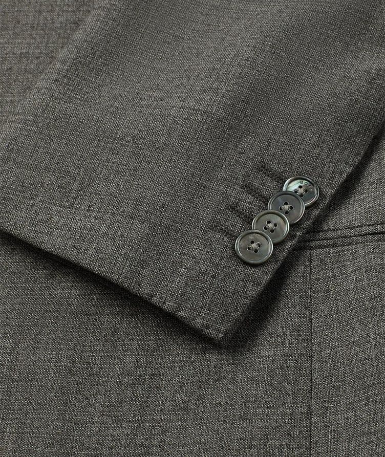 Micro Patterned Stretch-Wool Suit image 1