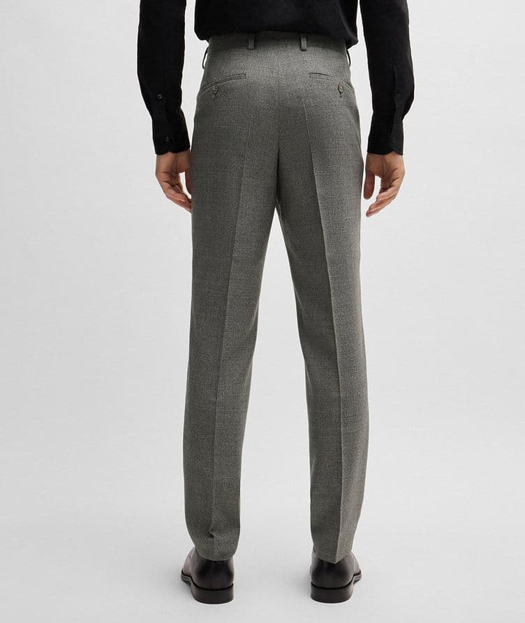 Micro Patterned Stretch-Wool Suit image 6