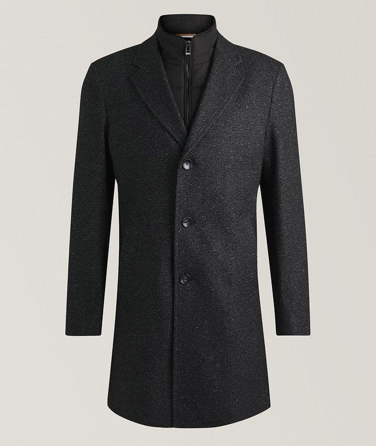 Hyde Wool-Blend Tweed Coat image 0