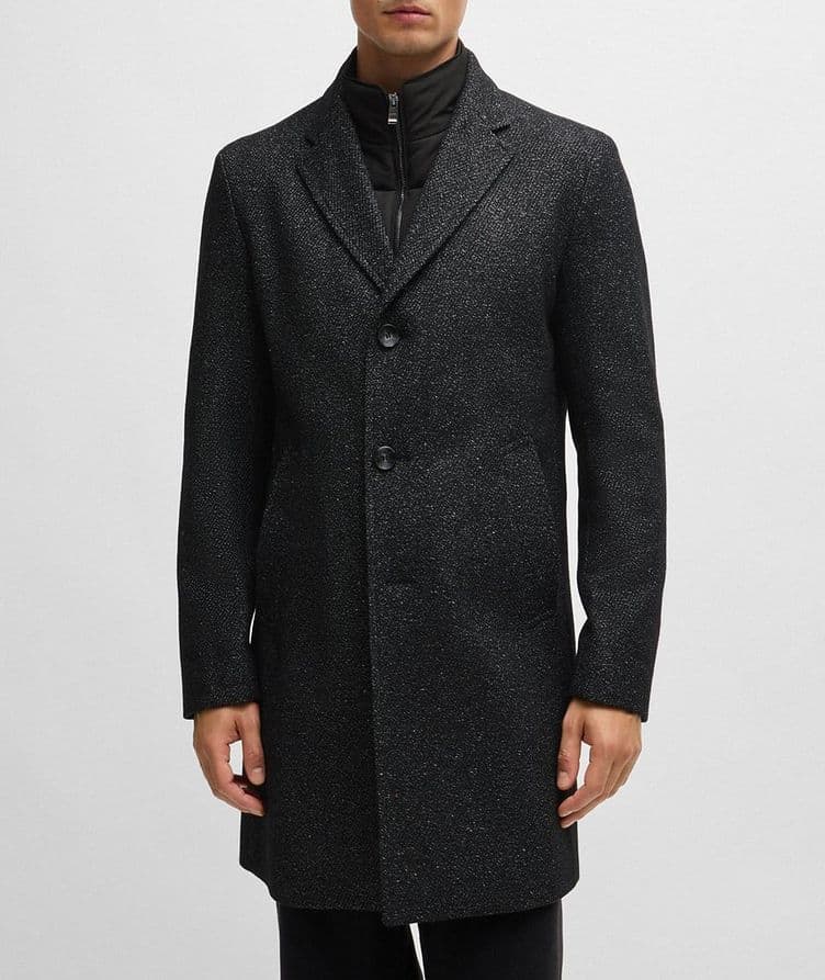 Hyde Wool-Blend Tweed Coat image 1