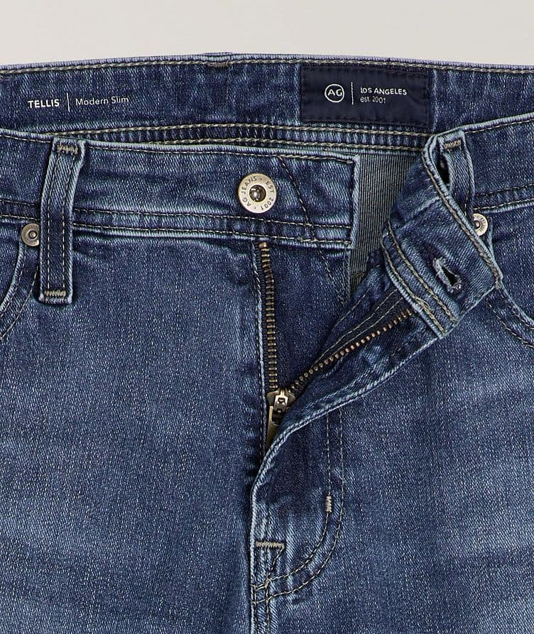 Tellis Louvre Stretch-Cotton Jeans  image 1