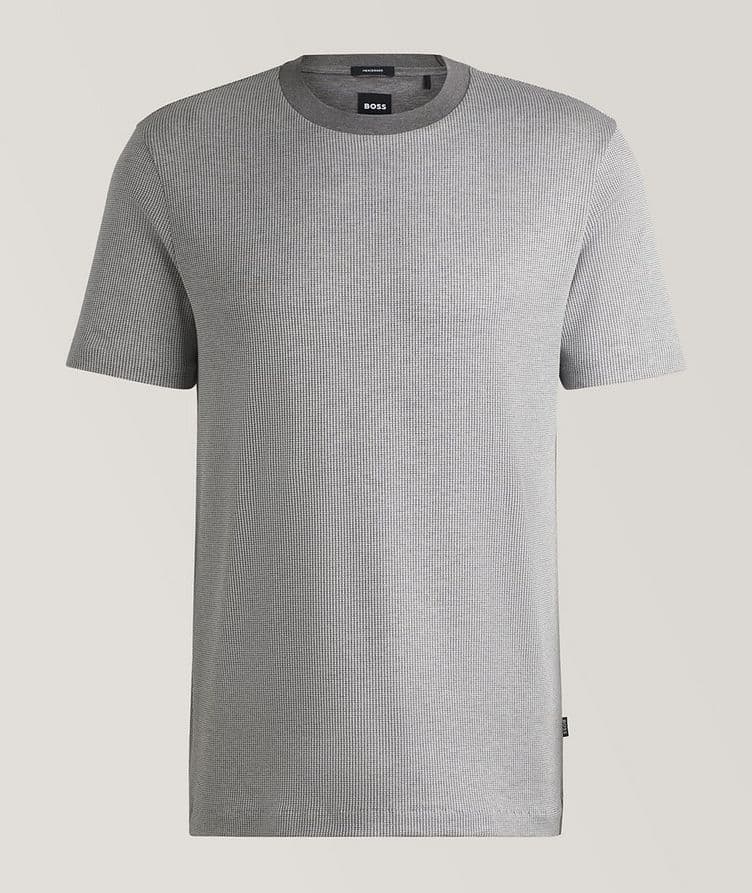 Tiburt Jacquard Cotton-Blend T-Shirt image 0