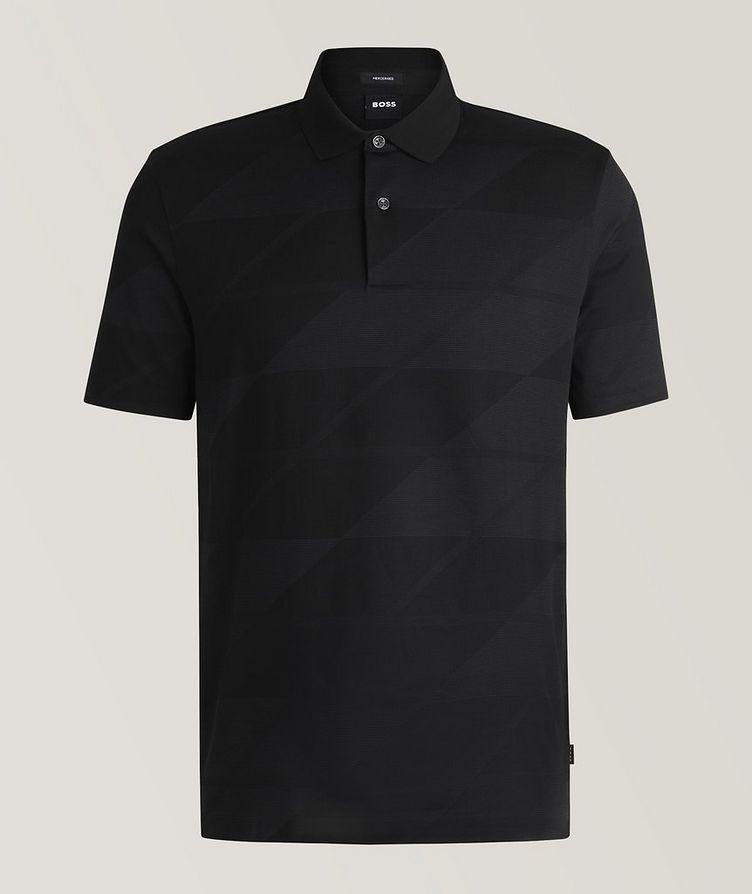 Jacquard Mercerized Cotton Polo image 0