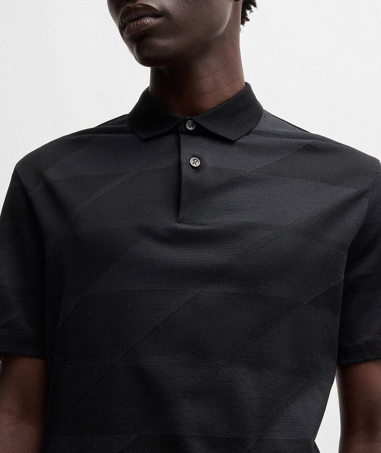 Jacquard Mercerized Cotton Polo image 3