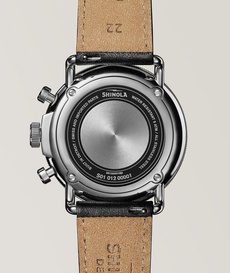 Montre Canfield C45 avec bracelet en cuir image 3