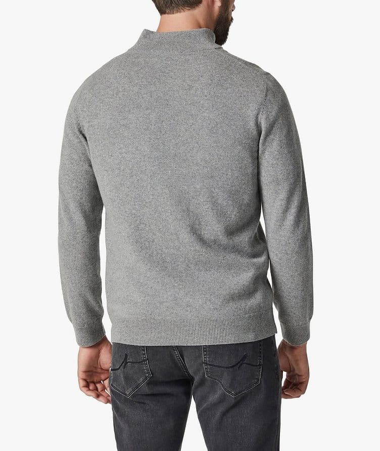 Cashmere Mélange Quarter-Zip Sweater  image 2