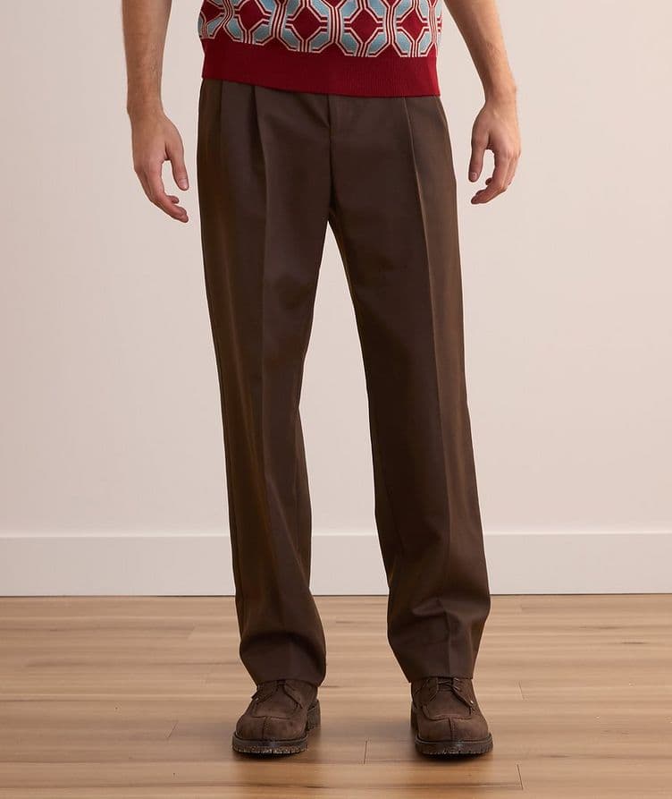 Pantalon en lainage image 2