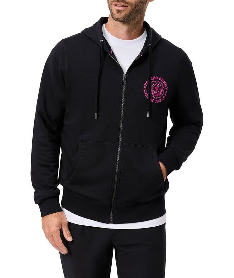 London Embroidered Hooded Sweater  image 3