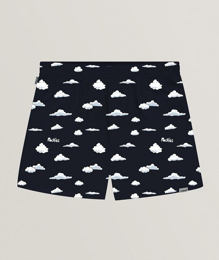 Two-Pack Mixed Cloudy Cotton Boxer Briefs  image 2