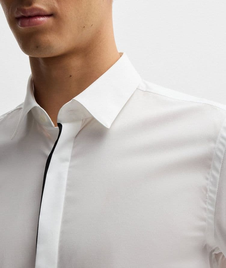 Hank Stretch-Cotton Poplin Shirt image 3