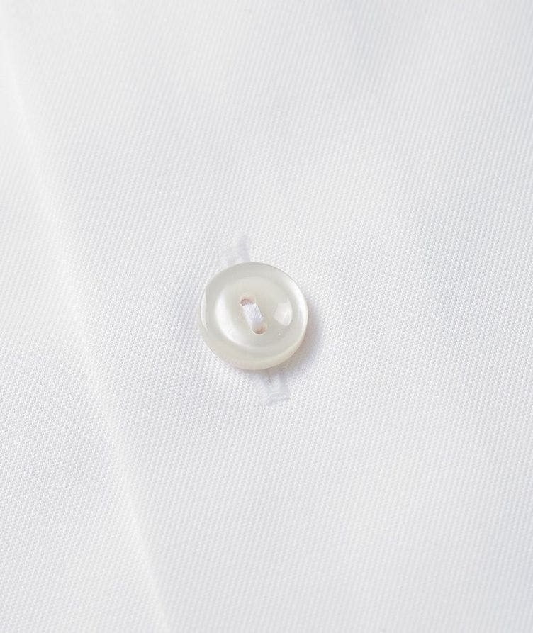 Slim-Fit Twill Dress Shirt with French Cuff image 2