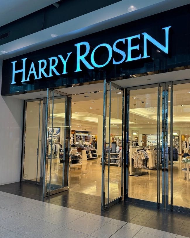 Eaton Centre's Harry Rosen Store