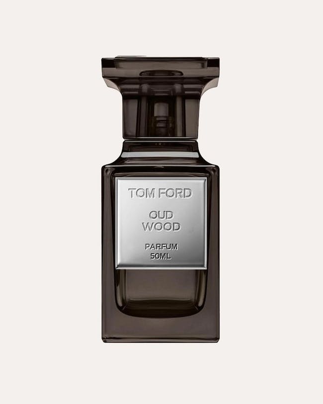 tom ford parfum on beige backdrop