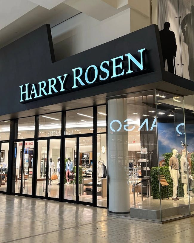 Visit Harry Rosen in Yorkdale Mall.
