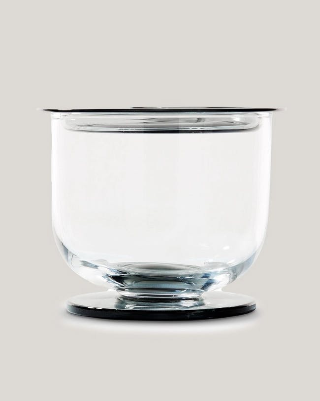 Tom Dixon Glass Ice Bucket for Modern Cocktail Events